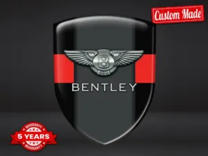 Bentley Harzaufkleber Custom Design Edle Dome Labels